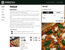 Tablet Screenshot of firezza-crouch-end.firezza-orders.com