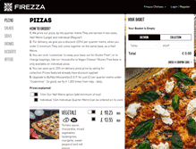Tablet Screenshot of firezza-chelsea.firezza-orders.com