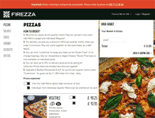 Tablet Screenshot of firezza-herne-hill.firezza-orders.com