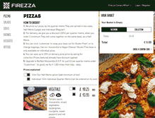 Tablet Screenshot of firezza-canary-wharf.firezza-orders.com